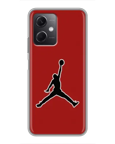 Чехол для Xiaomi Redmi Note 12 (5G) с картинкой «Jordan Red Back» Чехол для Xiaomi Redmi Note 12 (5G) с картинкой «Jordan Red Back»