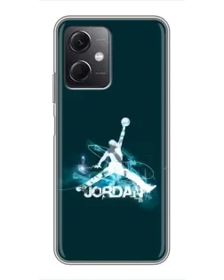 Чехол для Xiaomi Redmi Note 12 (5G) с картинкой «Jordan Blue Fire» Чехол для Xiaomi Redmi Note 12 (5G) с картинкой «Jordan Blue Fire»