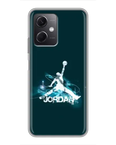 Чехол для Xiaomi Redmi Note 12 (5G) с картинкой «Jordan Blue Fire» Чехол для Xiaomi Redmi Note 12 (5G) с картинкой «Jordan Blue Fire»