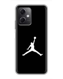Чехол для Xiaomi Redmi Note 12 (5G) с картинкой «Jordan Silhouette» Чехол для Xiaomi Redmi Note 12 (5G) с картинкой «Jordan Silhouette»