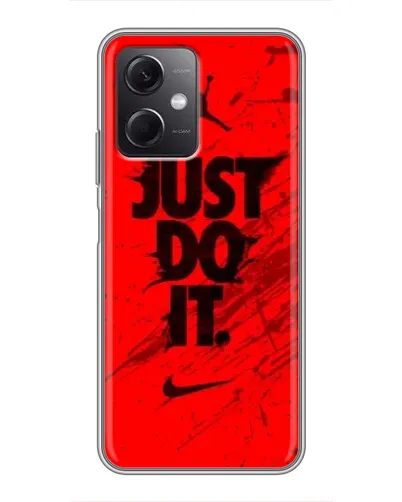 Чехол для Xiaomi Redmi Note 12 (5G) с картинкой «Nike Just Do It» Чехол для Xiaomi Redmi Note 12 (5G) с картинкой «Nike Just Do It»