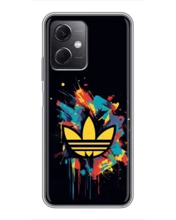 Чехол для Xiaomi Redmi Note 12 (5G) с картинкой «Adidas Splash»