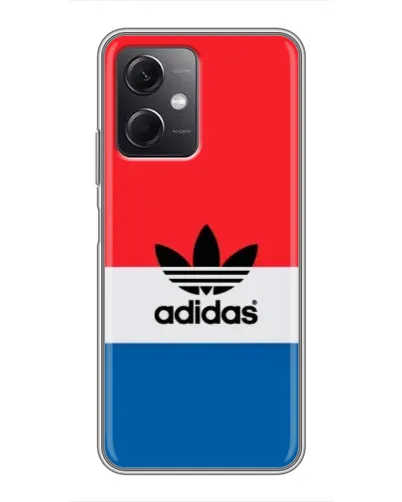 Чехол для Xiaomi Redmi Note 12 (5G) с картинкой «Ретро блоки Adidas»