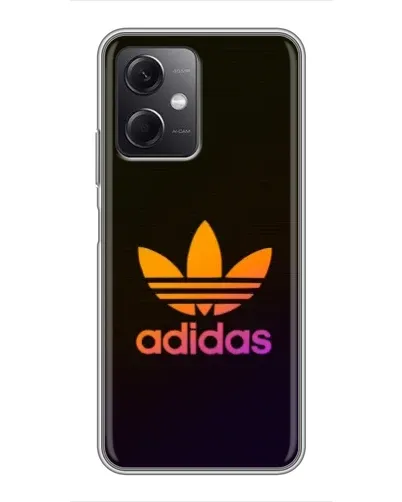 Чехол для Xiaomi Redmi Note 12 (5G) с картинкой «Градиент Adidas»