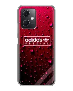 Чехол для Xiaomi Redmi Note 12 (5G) с картинкой «Adidas Gold Marble»