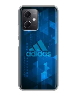 Чехол для Xiaomi Redmi Note 12 (5G) с картинкой «Adidas Sport Art»