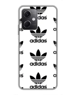 Чехол для Xiaomi Redmi Note 12 (5G) с картинкой «Adidas Pattern»