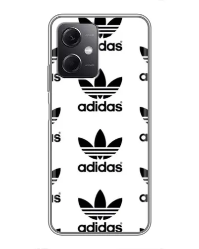 Чехол для Xiaomi Redmi Note 12 (5G) с картинкой «Adidas Pattern»