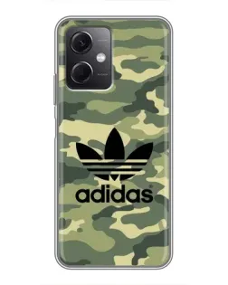 Чехол для Xiaomi Redmi Note 12 (5G) с картинкой «Милитари стиль Adidas»