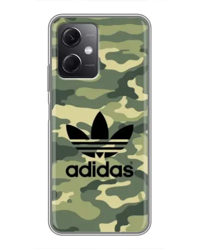 Чехол для Xiaomi Redmi Note 12 (5G) с картинкой «Милитари стиль Adidas»