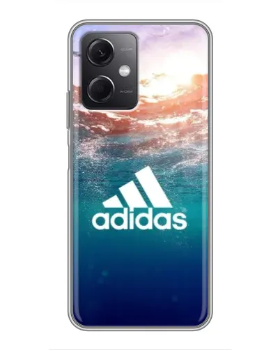 Чехол для Xiaomi Redmi Note 12 (5G) с картинкой «Океанская глубина адидас»