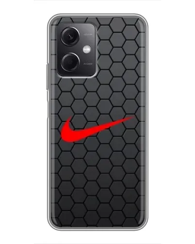 Чехол для Xiaomi Redmi Note 12 (5G) с картинкой «Nike — карбоновая сетка» Чехол для Xiaomi Redmi Note 12 (5G) с картинкой «Nike — карбоновая сетка»