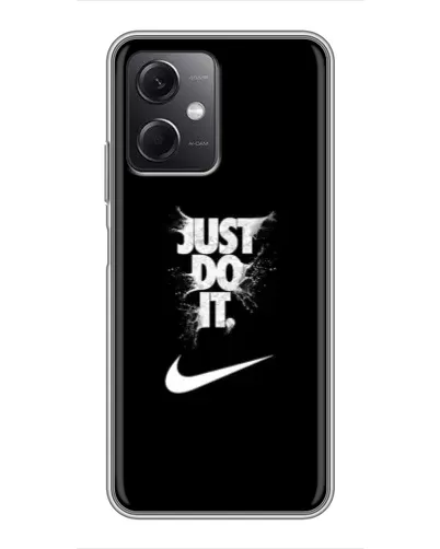 Чехол для Xiaomi Redmi Note 12 (5G) с картинкой «Текстовый принт Nike» Чехол для Xiaomi Redmi Note 12 (5G) с картинкой «Текстовый принт Nike»