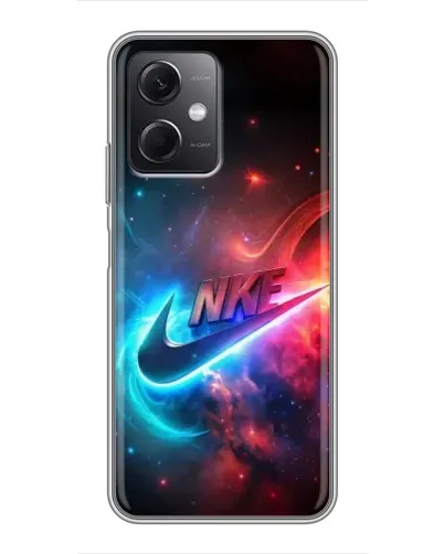 Чехол для Xiaomi Redmi Note 12 (5G) с картинкой «Огненный логотип Nike» Чехол для Xiaomi Redmi Note 12 (5G) с картинкой «Огненный логотип Nike»