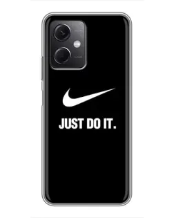 Чехол для Xiaomi Redmi Note 12 (5G) с картинкой «Классический принт Nike»