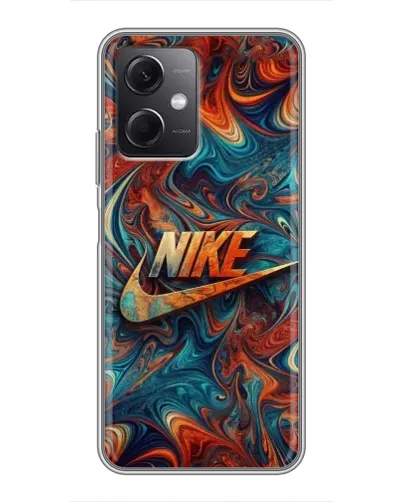 Чехол для Xiaomi Redmi Note 12 (5G) с картинкой «Nike в абстракции» Чехол для Xiaomi Redmi Note 12 (5G) с картинкой «Nike в абстракции»