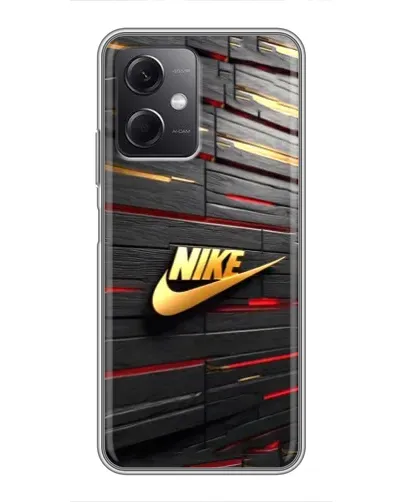 Чехол для Xiaomi Redmi Note 12 (5G) с картинкой «Золотой Nike на металле» Чехол для Xiaomi Redmi Note 12 (5G) с картинкой «Золотой Nike на металле»