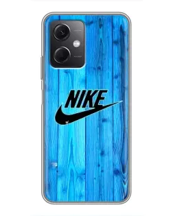 Чехол для Xiaomi Redmi Note 12 (5G) с картинкой «Голубое дерево Nike»