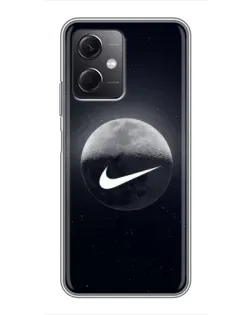 Чехол для Xiaomi Redmi Note 12 (5G) с картинкой «Nike в стиле граффити»