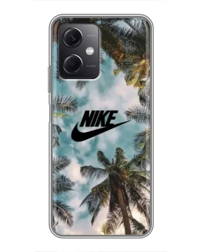 Чехол для Xiaomi Redmi Note 12 (5G) с картинкой «Тропический принт Nike» Чехол для Xiaomi Redmi Note 12 (5G) с картинкой «Тропический принт Nike»