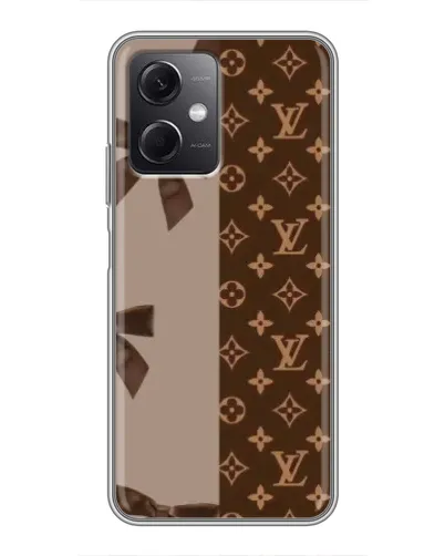 Чехол для Xiaomi Redmi Note 12 (5G) с картинкой «Louis Vuitton — банты» Чехол для Xiaomi Redmi Note 12 (5G) с картинкой «Louis Vuitton — банты»