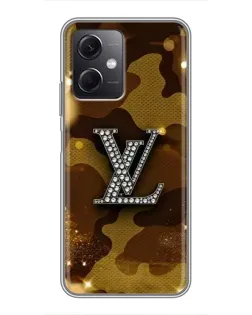 Чехол для Xiaomi Redmi Note 12 (5G) с картинкой «Камуфляжный Louis Vuitton»