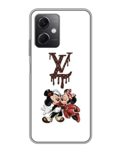 Чехол для Xiaomi Redmi Note 12 (5G) с картинкой «LV и Микки Маус» Чехол для Xiaomi Redmi Note 12 (5G) с картинкой «LV и Микки Маус»