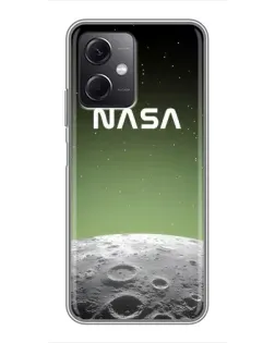 Чехол для Xiaomi Redmi Note 12 (5G) с картинкой «NASA — лунный градиент»