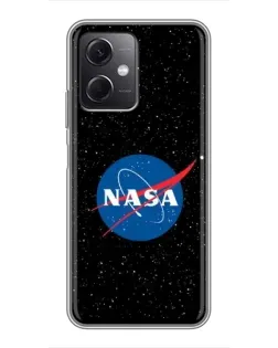 Чехол для Xiaomi Redmi Note 12 (5G) с картинкой «NASA — звездное небо»