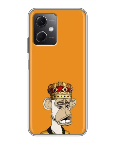 Чехол для Xiaomi Redmi Note 12 (5G) с картинкой «Золотая обезьяна Bored Ape»