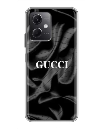 Чехол для Xiaomi Redmi Note 12 (5G) с картинкой «Gucci — шелковые волны» Чехол для Xiaomi Redmi Note 12 (5G) с картинкой «Gucci — шелковые волны»