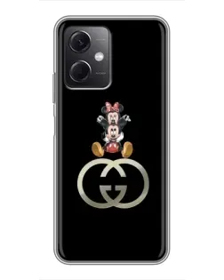 Чехол для Xiaomi Redmi Note 12 (5G) с картинкой «Минни Маус на лого» Чехол для Xiaomi Redmi Note 12 (5G) с картинкой «Минни Маус на лого»