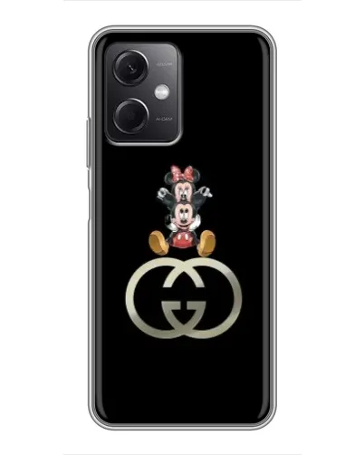 Чехол для Xiaomi Redmi Note 12 (5G) с картинкой «Минни Маус на лого» Чехол для Xiaomi Redmi Note 12 (5G) с картинкой «Минни Маус на лого»