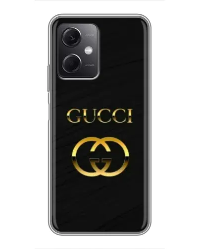Чехол для Xiaomi Redmi Note 12 (5G) с картинкой «Золотой логотип Gucci» Чехол для Xiaomi Redmi Note 12 (5G) с картинкой «Золотой логотип Gucci»