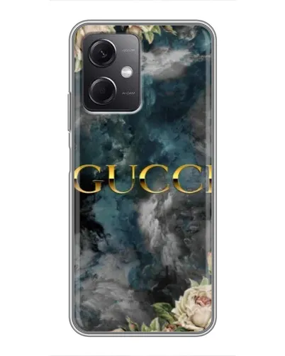 Чехол для Xiaomi Redmi Note 12 (5G) с картинкой «Абстрактные цветы Gucci» Чехол для Xiaomi Redmi Note 12 (5G) с картинкой «Абстрактные цветы Gucci»