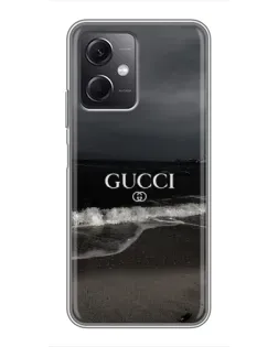 Чехол для Xiaomi Redmi Note 12 (5G) с картинкой «Gucci — морской прибой» Чехол для Xiaomi Redmi Note 12 (5G) с картинкой «Gucci — морской прибой»