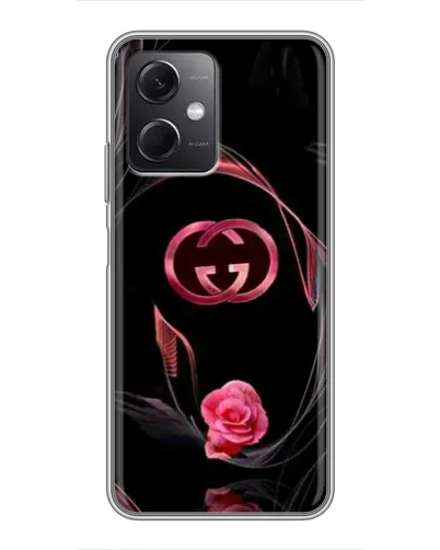 Чехол для Xiaomi Redmi Note 12 (5G) с картинкой «Gucci — неоновая роза» Чехол для Xiaomi Redmi Note 12 (5G) с картинкой «Gucci — неоновая роза»
