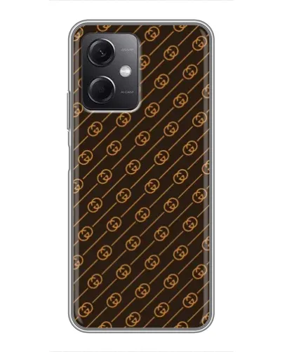 Чехол для Xiaomi Redmi Note 12 (5G) с картинкой «Gucci — золотые диагонали» Чехол для Xiaomi Redmi Note 12 (5G) с картинкой «Gucci — золотые диагонали»