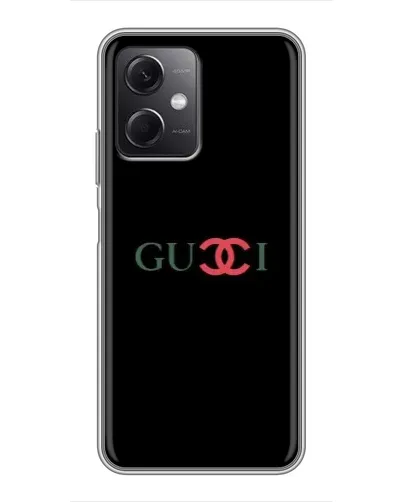 Чехол для Xiaomi Redmi Note 12 (5G) с картинкой «Gucci — красный градиент» Чехол для Xiaomi Redmi Note 12 (5G) с картинкой «Gucci — красный градиент»