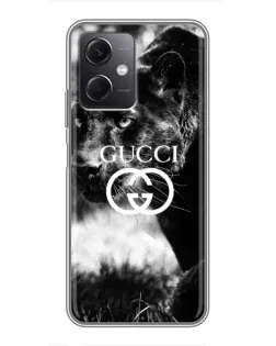 Чехол для Xiaomi Redmi Note 12 (5G) с картинкой «Gucci — дикая природа» Чехол для Xiaomi Redmi Note 12 (5G) с картинкой «Gucci — дикая природа»