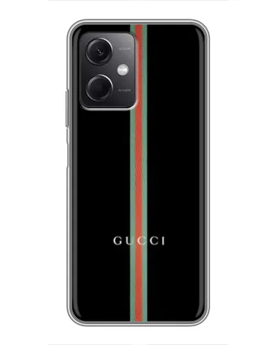 Чехол для Xiaomi Redmi Note 12 (5G) с картинкой «Gucci — строгая линия» Чехол для Xiaomi Redmi Note 12 (5G) с картинкой «Gucci — строгая линия»