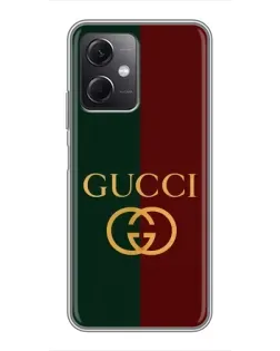 Чехол для Xiaomi Redmi Note 12 (5G) с картинкой «Gucci — темно-зеленый градиент» Чехол для Xiaomi Redmi Note 12 (5G) с картинкой «Gucci — темно-зеленый градиент»