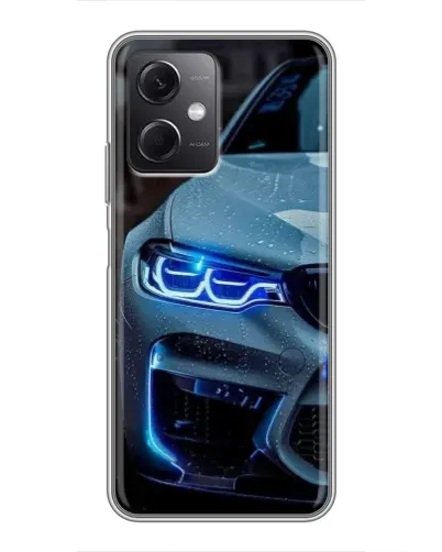 Чохол для Xiaomi Redmi Note 12 (5G) з картинкою «Погляд BMW з синіми фарами» Чохол для Xiaomi Redmi Note 12 (5G) з картинкою «Погляд BMW з синіми фарами»