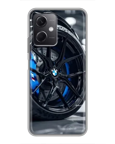 Чохол для Xiaomi Redmi Note 12 (5G) з картинкою «Колесо BMW зблизька» Чохол для Xiaomi Redmi Note 12 (5G) з картинкою «Колесо BMW зблизька»