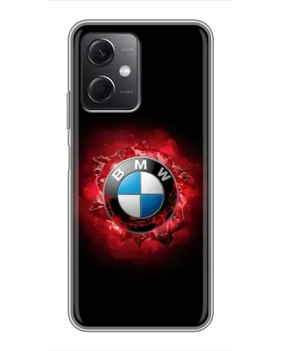Чохол для Xiaomi Redmi Note 12 (5G) з картинкою «Логотип BMW — спалах» Чохол для Xiaomi Redmi Note 12 (5G) з картинкою «Логотип BMW — спалах»