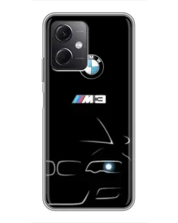 Чохол для Xiaomi Redmi Note 12 (5G) з картинкою «Мінімалістичний принт BMW M3» Чохол для Xiaomi Redmi Note 12 (5G) з картинкою «Мінімалістичний принт BMW M3»
