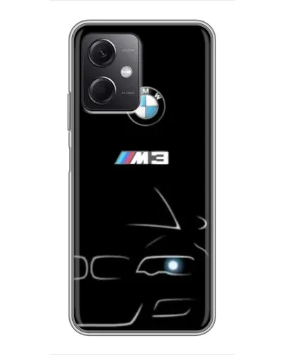 Чохол для Xiaomi Redmi Note 12 (5G) з картинкою «Мінімалістичний принт BMW M3» Чохол для Xiaomi Redmi Note 12 (5G) з картинкою «Мінімалістичний принт BMW M3»