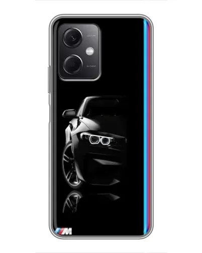 Чохол для Xiaomi Redmi Note 12 (5G) з картинкою «Силует BMW в темряві» Чохол для Xiaomi Redmi Note 12 (5G) з картинкою «Силует BMW в темряві»