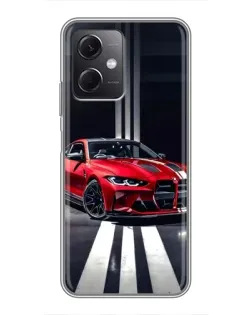 Чохол для Xiaomi Redmi Note 12 (5G) з картинкою «Червона BMW на дорозі» Чохол для Xiaomi Redmi Note 12 (5G) з картинкою «Червона BMW на дорозі»