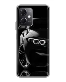 Чохол для Xiaomi Redmi Note 12 (5G) з картинкою «Чорна BMW — профіль» Чохол для Xiaomi Redmi Note 12 (5G) з картинкою «Чорна BMW — профіль»